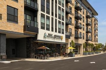 First floor retail shops